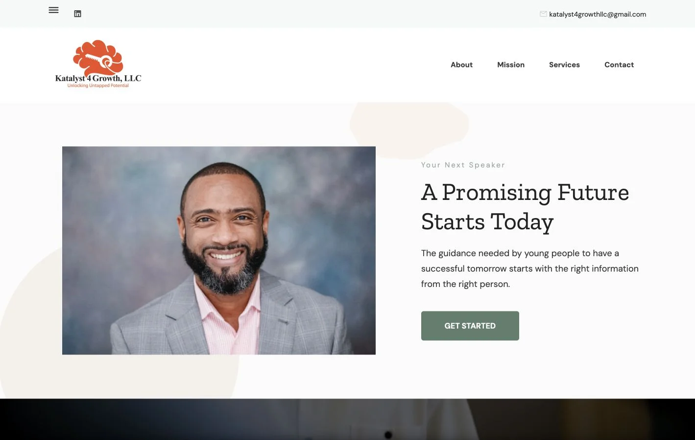 Katalyst 4 Growth website homepage